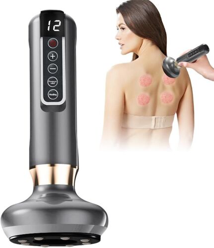 Masseur De Cellulite À Main Électrique, Dispositif De Grattage Masseur Électrique, Ventouses De Massage Contre La Cellulite, Masseur À Ventouses Pour Cellulite Pour Le Dos, Soulagement De La Do