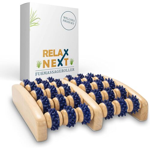 Rouleau De Massage Des Pieds En Bois - Appareil De Réflexologie - - Rouleau De Massage À Deux Pieds En Bois - Également Disponible En Cadeau