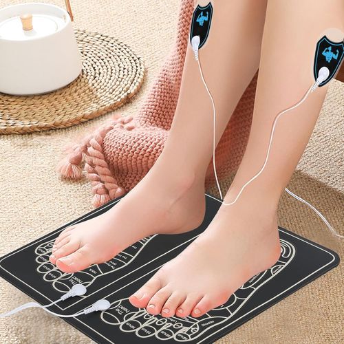 Appareil De Massage Des Pieds Ems Avec Télécommande Sans Fil,Appareil De Massage Électrique Portable Avec 9 Programmes De Massage,30 Niveaux D'intensité,Pour La Circulation Sanguine,Soulagement