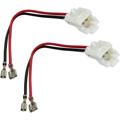 Kalanka-: 2 Connecteurs Adaptateurs De Haut-Parleurs Enceintes Auto C40969