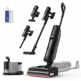 Dreame H15 Mix, aspirateur Eau et poussière 7-en-1, Bras robotique IA, Nettoyage des Bords, 23 kPa, Solution à Rapport Intelligent, Aucun noeud, Lavage à 100°C, séchage 5 Min à 90 °C, à Plat 180°