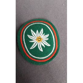 Écusson Edelweiss Troupes De Montagne Allemagne