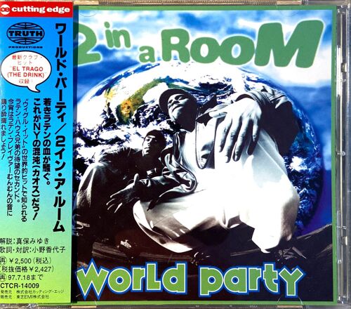 2 In A Room ‎Cd Album World Party Japan Edition + Obi + Insert Collector 1995