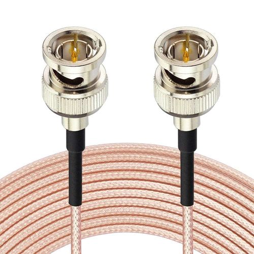 SDI Câble Coaxial RG179 Câble BNC Câble 1m 75 Ohms,pour Équipement Vidéo Caméra BMCC,Prend en Charge Câble Vidéo HD-SDI 3G-SDI 4K 8K SDI (droit,1 pièce).