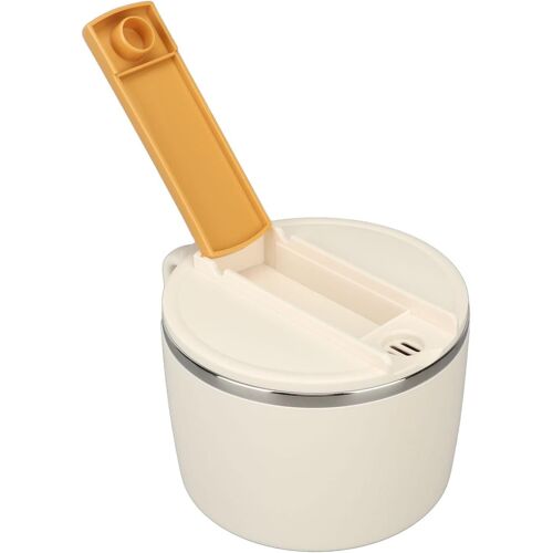 Ensemble De Bols Ramen,Emplacement Pour Téléphone Pour Bol De Nouilles Au Micro-Ondes Pour L'école (Beige)
