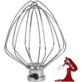 Kitchen-Aid Accessoire Fouet Mélangeur En Mousse, Accessoire Batteur De Bord Flexible Pour Batteur Sur Socle Kitchen-Aid 4,5-5Qt, Accessoire Batteur Pour Crème D'?ufs, Bol Mélangeur[Z843]