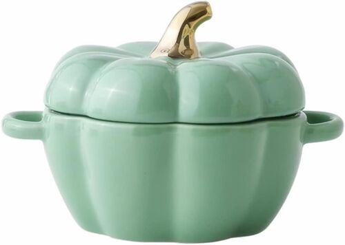 450ml Porcelaine Bol À Céréales Enfant,Créatif Et Mignon Bol À Salade,Forme De Citrouille Bol À Soupe Avec Poignée,Bol De Riz Pour Restaurant À La Maison.[A68]
