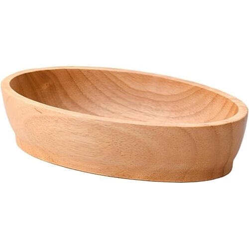 Bols En Bois,Bol À Fruits,Bol À Salade,Bols Décoratifs De Cuisine,Bols À Collation,Récipient Pour Aliments Grand Pour Salade,Dessert,Ramen,Pâtes.[A71]