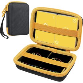 Étui Rigide Compatible Avec Jeux De Uno Cartes,Étui Rigide D'une Capacité Maximale De 300 Cartes - Sans Les Cartes(Noir,Étui Uniquement)