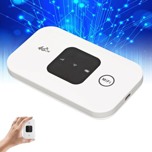 WiFi Portable,Point D'accès Mobile 4G pour Les Voyages,MF800-2 Appareils Hotspot avec Partage de 10 Utilisateurs,Point D'accès WiFi Portable avec Emplacement pour Carte SIM