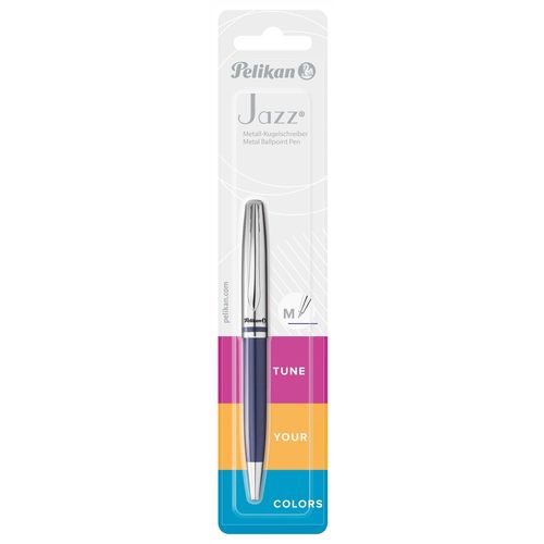 Pelikan Pelikan Drehkugelschreiber Jazz Classic Metall Dunkelblau
