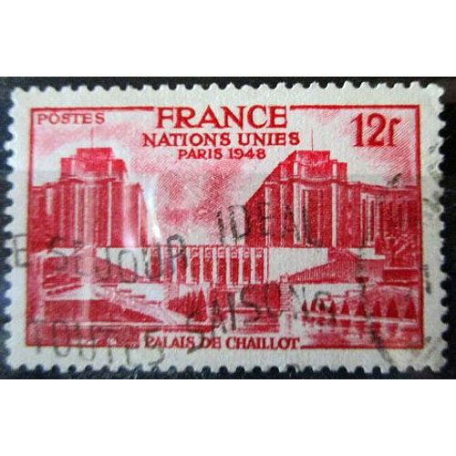 1948. F818: Assemblée Générale Des Nations Unies Au Palais De Chaillot.