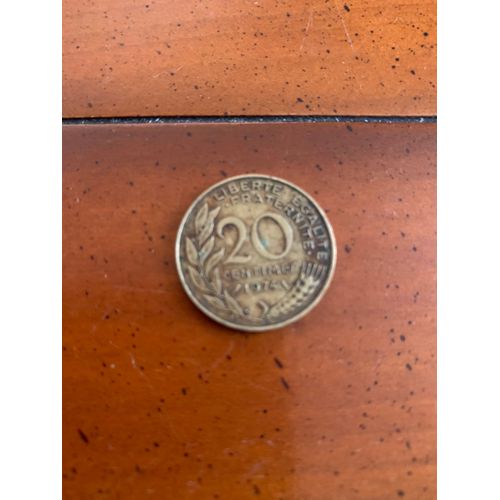 20 Centimes De Franc 1974
