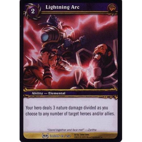 Lightning Arc - Wow - Foil Archive - Illidan - C - 89/252 Vo