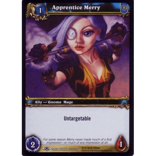 Apprentice Merry - Wow - Foil Archive - Dark Portal - C - 153/319 Vo