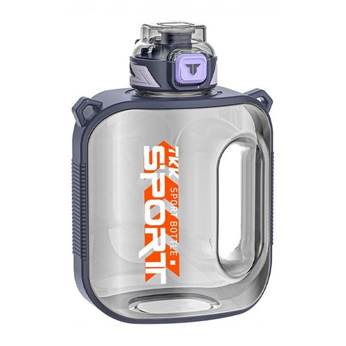 Tkk Bouteille D'eau De Sport Tritan Grande Capacité Tasse Créative Résistant À La Chaleur En Plein Air Adulte Voyage Bouilloire Salle De Sport Fitness Cruches - Type Tritan Purple-1,6l #A