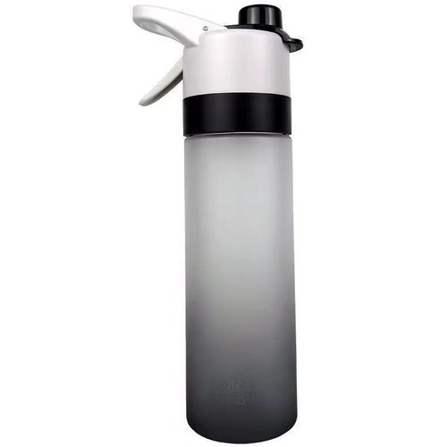 Bouteille D'eau De 700ml Pour Filles,Tasse D'eau De Sport De Plein Air,Fitness,Vaporisateur De Grande Capacité,Sans Bpa,Verres De Voyage - Type Black-Pc-0,7l