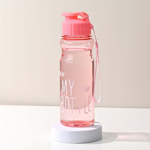 Bouteille D'eau Créative Pour Hommes Et Femmes,1 Pièce,Bouteille D'eau De Sport,Grande Capacité,Tasse D'extérieur,Verres De Fitness - Type Watermelon Red-0,65l