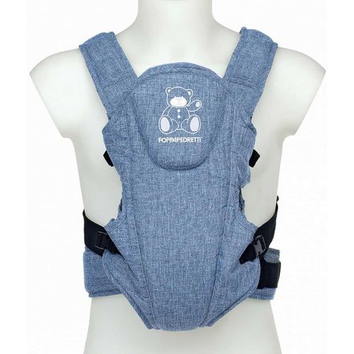 meimie-Sac Banane Pour Enfant Marsupi8,Enfants De 3,5 À 9 Kg,Renfort Lombaire,Bretelles Rembourrées,Boucles Latérales,Utilisable Avant Parent/Route Réducteur Premiers Mois Inclus,Jeans