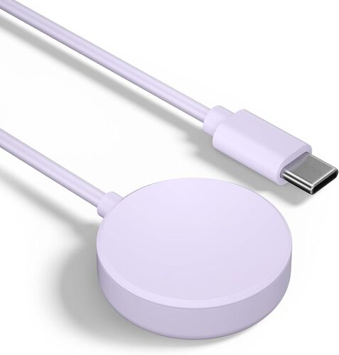 KAL-Câble De Charge Usb C Pour Samsung Galaxy Watch 4, Samsung Galaxy Watch 7/7 Ultra/6/6 Classic/Fe/5 Pro/5/4/4 Classic/3, Active 1/2 40 Mm, 44 Mm, Violet