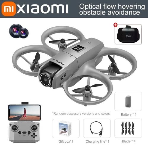Ore-Xiaomi D16 Mini Drone Double Caméra 8k Hdaerial Avion Évitement D'obstacles Uav Fixe Télécommande Avion Cadeau Jouets 20000m-Générique