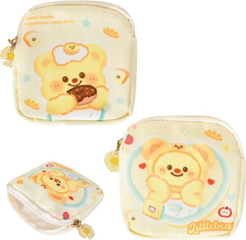 Lot De 2 Sac Serviettes Hygi¿¿Niques, Pochette Serviette Hygi¿¿Nique, Pochette Portable Pour Serviettes Tampons, Pochettes Portables Avec Fermeture ?Clair Pour Adolescentes Femmes