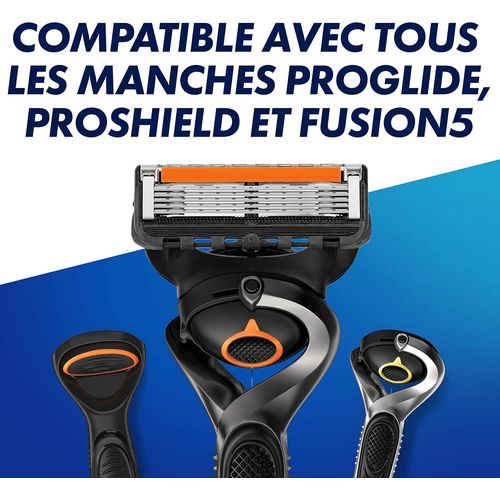 Proglide Rasoir Pour Homme, Pack De 14 Recharges De Lames, Conçu Pour Un Rasage Précis Et Confortable, Avec Lubrastrip Pour Une Glisse Douce 