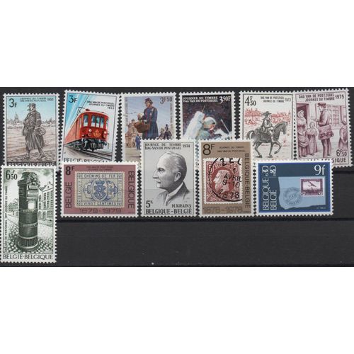 Belgique Timbres Journée Du Timbre