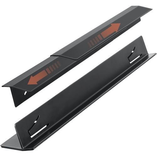 Lot De 2 Plan De Travail Cuisine Inoxydable,Joint Plan De Travail Cuisine Forme De T,Longueur Réglable De 35 Cm À 69 Cm Joints Entre Le Dessus De La Cuisinière,Le Four,La Machine À Laver