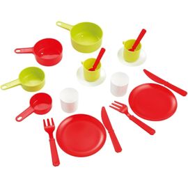ERYI-Jouets - 973 - Poêle Garnie Dinette 32 Cm - 100% Chef -Jeu D'Imitation - Dès 18 Mois -Fabriqué En France