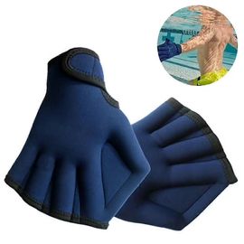 1 Paire De Gants De Natation Palmés Aquatic Traning Fit Paddles Résistance À L¿Eau Plongée Hand Web