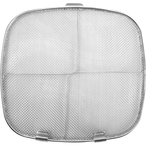JEXNOVASHOP-Bouclier Anti-éclaboussures en Acier Inoxydable, Accessoires de Gril d'intérieur 5 en 1 Réutilisables, Écran de Rechange à Mailles Fines pour Ninja Foodi AG300, AG300C, AG301C, AG302, AG4