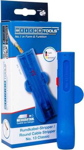 Subzonal-Tools Dénudeur De Câbles Ronds No. 13 Classic, Dénudeur Pour Câbles Ronds Et Câbles Pour Environnements Humides De 8-13 Mm Ø, Fabriqué En Allemagne