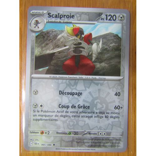 Scalproie - Reverse - 065/086 - Foudre Noire