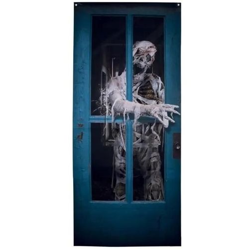 Toile De Décoration - Zombie - Ref/22215 - 80 X 180 Cm - Multicolore - Halloween