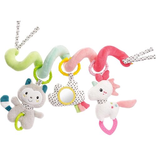 Spirale D'activities Aiko & Yuki - Jouet Pour Poussette À Toucher Et À Saisir - Pour Le Lit, Le Parc, La Coque Et Le Siège Auto - De Motricité Pour Bébés Et Jeunes Enfants À Partir De 0+ Mois
