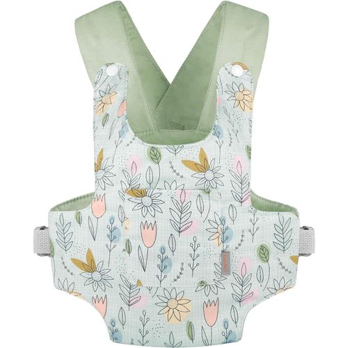Eryi-Porte-Poupées Avec Bretelles Réglables Pour Enfants - Vert (Tournesol)