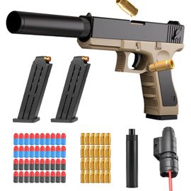 ERYI-Pistolet Jouet Taille Avec Balles Souples, Molle, Eva Mousse Jouet Blaster Avec Chargeur Éjectable, Pour 12+ Cadeaux Pour Enfants