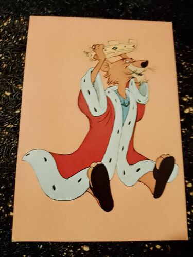 Carte Postale Colorée "Le Monde Merveilleux De Walt Disney" Vintage Années 80.