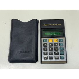 Canon Palmtronic LD-81 Vintage - Calculatrice avec Housse Originale