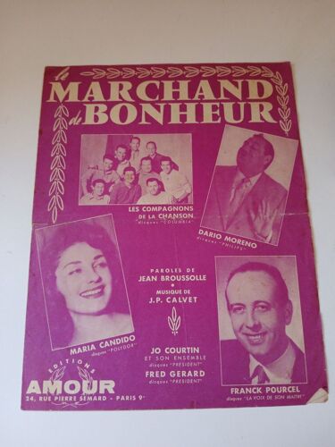 Le Marchand De Bonheur, Paroles Et Musique