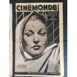 Cinémonde : 4 Exemplaires De 1936 (C.Chaplin, P.Laughton, M.Dietrich, D.Darrieux, P.Fresnay, M.Carné...)