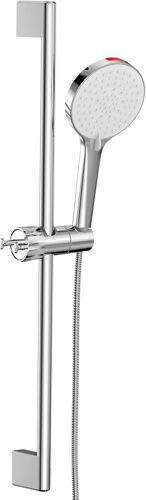 Pommeau De Douche Haute Pression¿Economie Deau Douchette Douche Salle De Bain-3 Vitesses 4 Jets-Technologie Anti-Calcaire(Blanc)