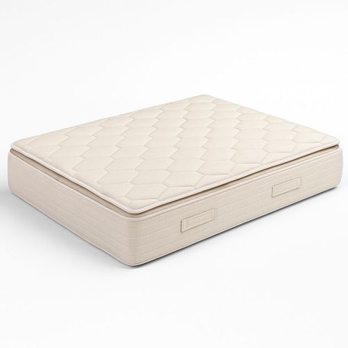 Matelas PIKOLIN Pillow Top CM11046 avec Surmatelas 1 Face 90 x 190 x 33 cm