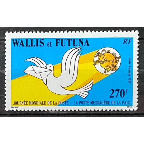 Timbre Neuf** Poste Aérienne Wallis Et Futuna 1986 Y&T 153
