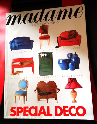 Madame Figaro N°13721 8/10/1988 Spécial Déco