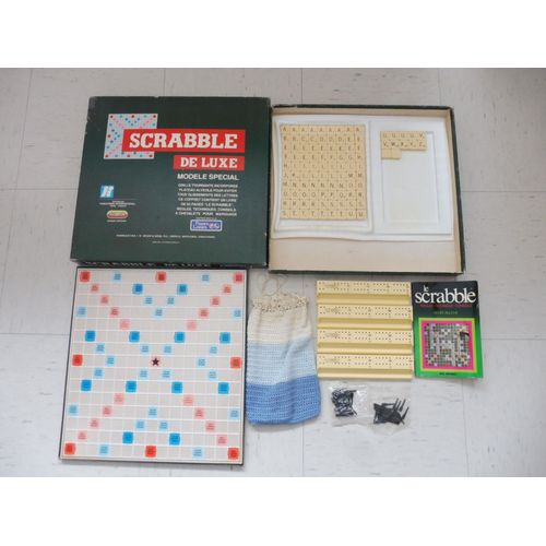 Scrabble De Luxe - Modèle Spécial - Édition Spéciale France Loisirs - Spear's Games - Habourdin International - 1973
