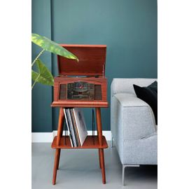 Platine vinyle lancaster rouge