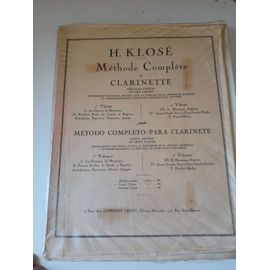 Methode Complete De Clarinette - Klose H.