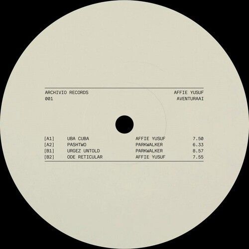 Affie Yusuf - Aventuraii [12-Inch Single]
